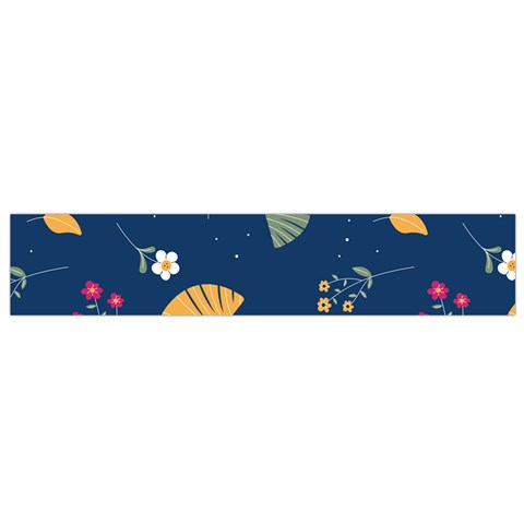 Cute Korean Pattern Small Premium Plush Fleece Scarf from ArtsNow.com Front