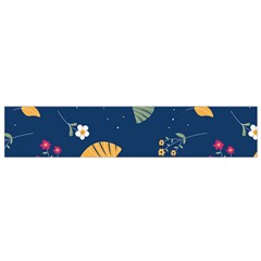 Cute Korean Pattern Small Premium Plush Fleece Scarf from ArtsNow.com Front