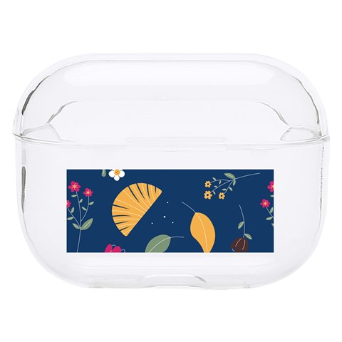 Cute Korean Pattern Hard PC AirPods Pro Case from ArtsNow.com Front