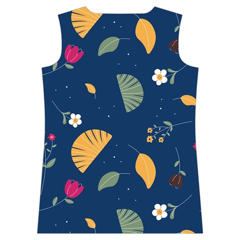 Cute Korean Pattern Women s Basketball Tank Top from ArtsNow.com Back