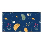 Cute Korean Pattern Satin Wrap 35  x 70 