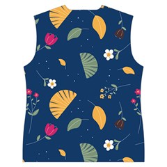 Cute Korean Pattern Women s Button Up Vest from ArtsNow.com Back