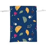 Cute Korean Pattern Lightweight Drawstring Pouch (XL)