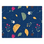 Cute Korean Pattern Premium Plush Fleece Blanket (Large)