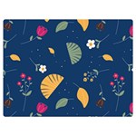 Cute Korean Pattern Two Sides Premium Plush Fleece Blanket (Baby Size)