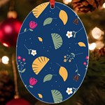 Cute Korean Pattern UV Print Acrylic Ornament Oval