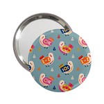 Cute Bird Pattern 2.25  Handbag Mirrors