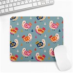 Cute Bird Pattern Large Mousepad