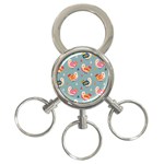 Cute Bird Pattern 3-Ring Key Chain