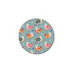 Cute Bird Pattern Golf Ball Marker