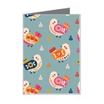 Cute Bird Pattern Mini Greeting Card