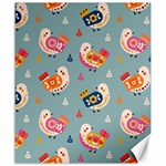 Cute Bird Pattern Canvas 20  x 24 