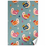 Cute Bird Pattern Canvas 20  x 30 