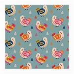 Cute Bird Pattern Medium Glasses Cloth