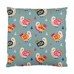 Cute Bird Pattern Standard Cushion Case (One Side)