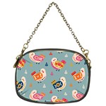 Cute Bird Pattern Chain Purse (Two Sides)