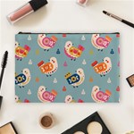 Cute Bird Pattern Cosmetic Bag (Large)