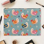 Cute Bird Pattern Cosmetic Bag (XL)