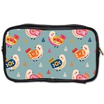 Cute Bird Pattern Toiletries Bag (Two Sides)