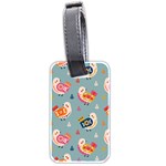 Cute Bird Pattern Luggage Tag (two sides)