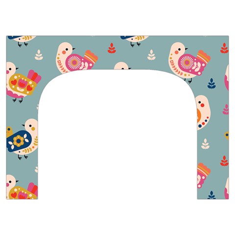 Cute Bird Pattern Toiletries Pouch from ArtsNow.com Front