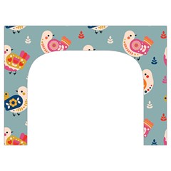 Cute Bird Pattern Toiletries Pouch from ArtsNow.com Front