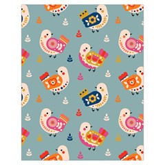 Cute Bird Pattern Toiletries Pouch from ArtsNow.com Back