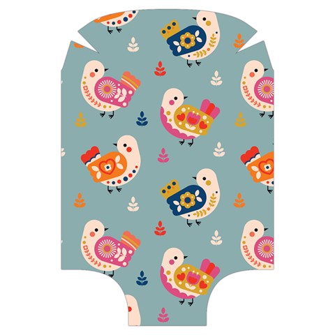 Cute Bird Pattern Luggage Cover (Large) from ArtsNow.com Front