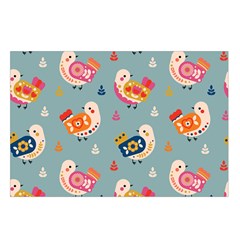 Cute Bird Pattern Belt Pouch Bag (Small) from ArtsNow.com Loop