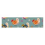 Cute Bird Pattern Banner and Sign 4  x 1 