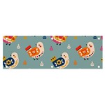 Cute Bird Pattern Banner and Sign 6  x 2 