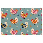 Cute Bird Pattern Banner and Sign 6  x 4 