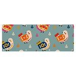 Cute Bird Pattern Banner and Sign 8  x 3 