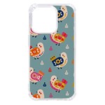 Cute Bird Pattern iPhone 14 Pro TPU UV Print Case