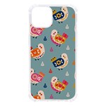 Cute Bird Pattern iPhone 13 TPU UV Print Case