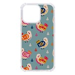 Cute Bird Pattern iPhone 13 Pro TPU UV Print Case