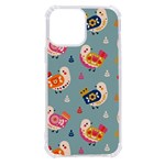 Cute Bird Pattern iPhone 13 Pro Max TPU UV Print Case