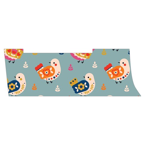 Cute Bird Pattern Men s Side Zip Front Pouch Ski And Snowboard Bib Pants	 from ArtsNow.com Waistband Right