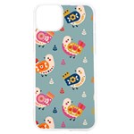 Cute Bird Pattern iPhone 15 TPU UV Print Case