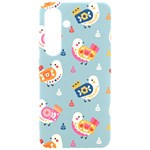 Cute Bird Pattern Samsung Galaxy S24 6.2 Inch Black TPU UV Case