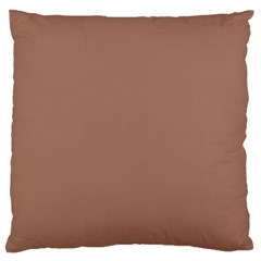 Mocha Mousse Hex Code #a47864 Large Cushion Case (Two Sides) from ArtsNow.com Front