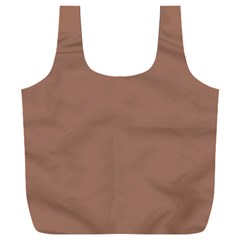 Mocha Mousse Hex Code #a47864 Full Print Recycle Bag (XXL) from ArtsNow.com Back