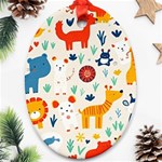 Pet Animal 03 Ornament (Oval)