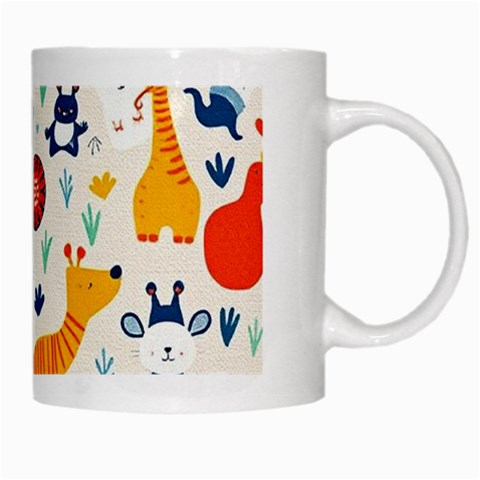 Pet Animal 03 White Mug from ArtsNow.com Right