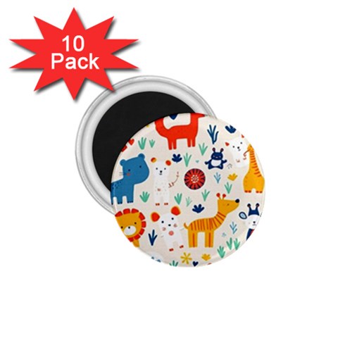 Pet Animal 03 1.75  Magnets (10 pack)  from ArtsNow.com Front