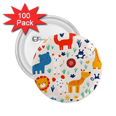 Pet Animal 03 2.25  Buttons (100 pack)  from ArtsNow.com Front