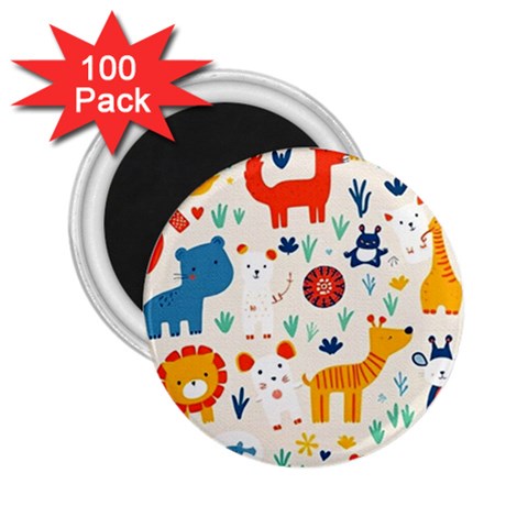 Pet Animal 03 2.25  Magnets (100 pack)  from ArtsNow.com Front