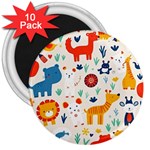 Pet Animal 03 3  Magnets (10 pack) 