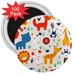 Pet Animal 03 3  Magnets (100 pack)