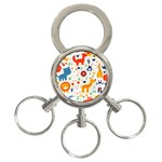 Pet Animal 03 3-Ring Key Chain